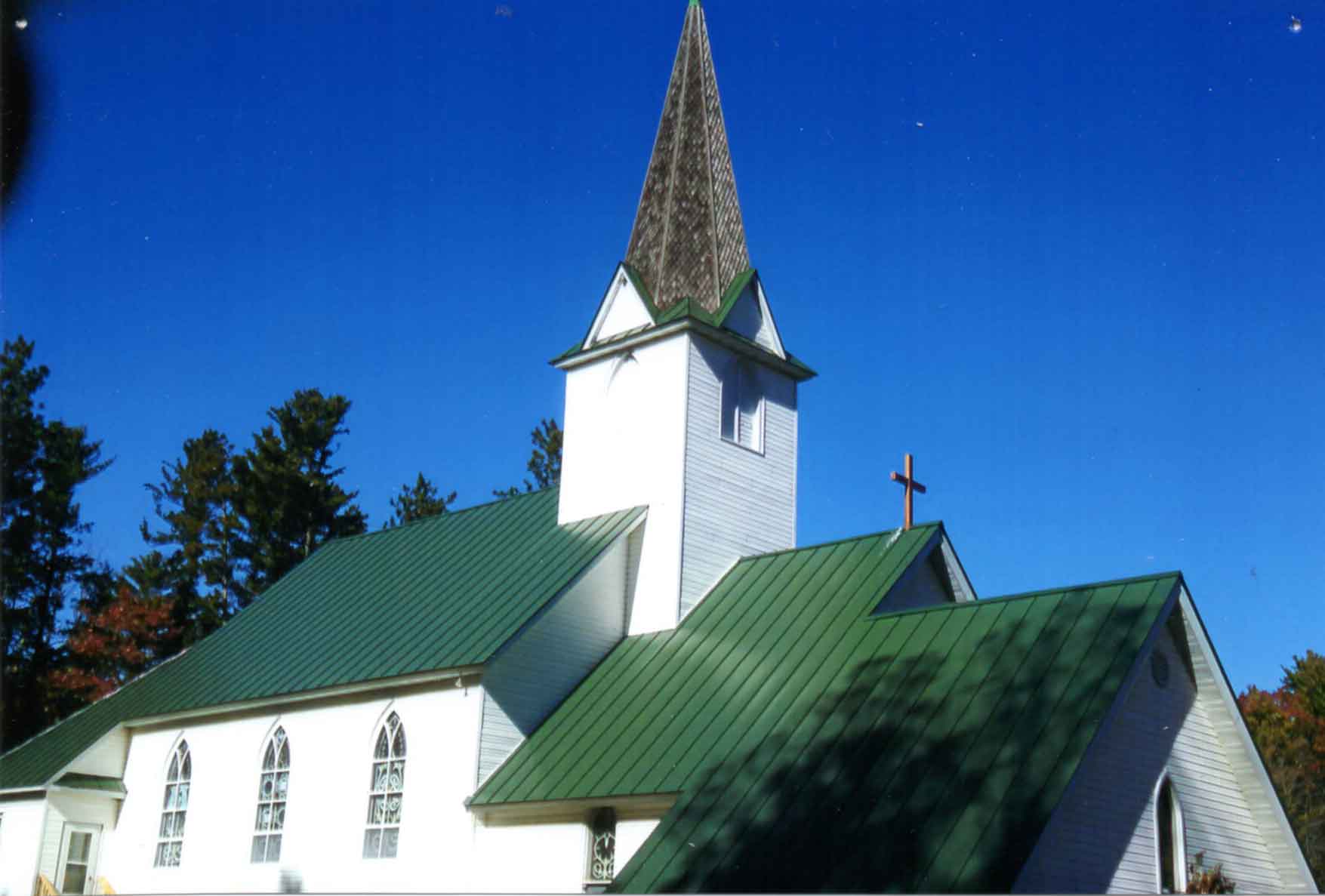 Commercial Metal Roofing on a Church
